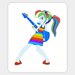 Rainbow Rocking Sticker